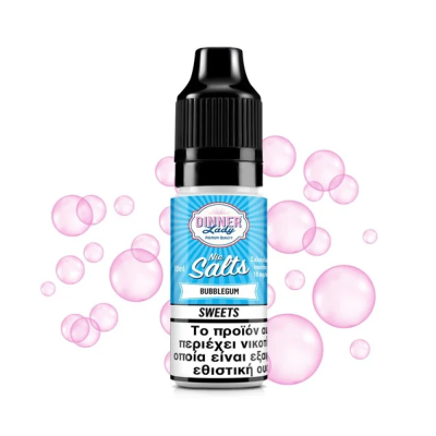 Dinner Lady Nic Salt Bubblegum 10mg 10ml